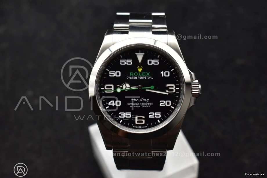 VSF 126900 Steel SS Dial 509 VS Black SmoothTexture 904L Bracelet Edition Best 1:1 on Air-King 0315